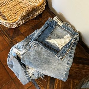 Abercrombie & Fitch The 90’s straight ultra high rise